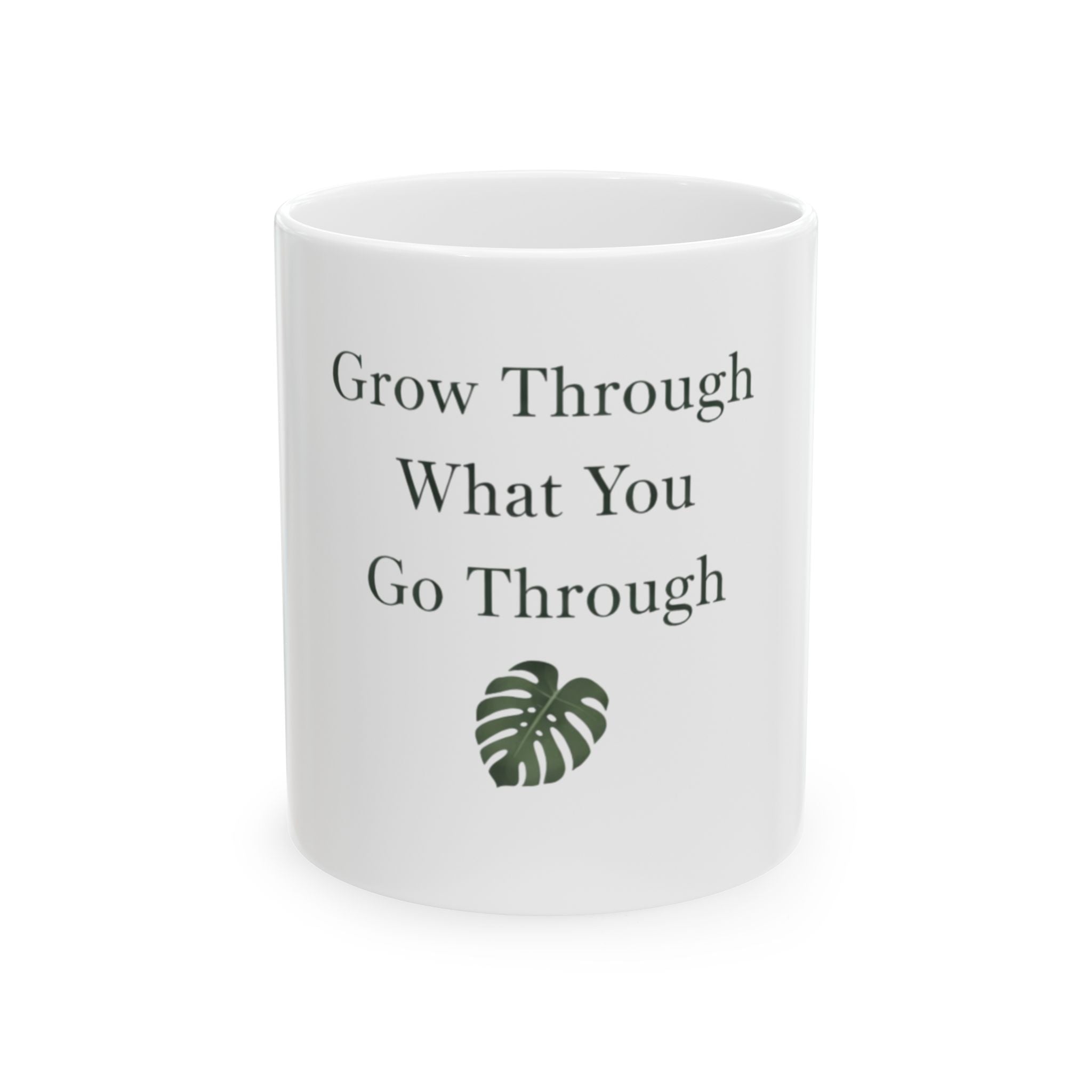 Grow Through Botanical Mug 11 oz