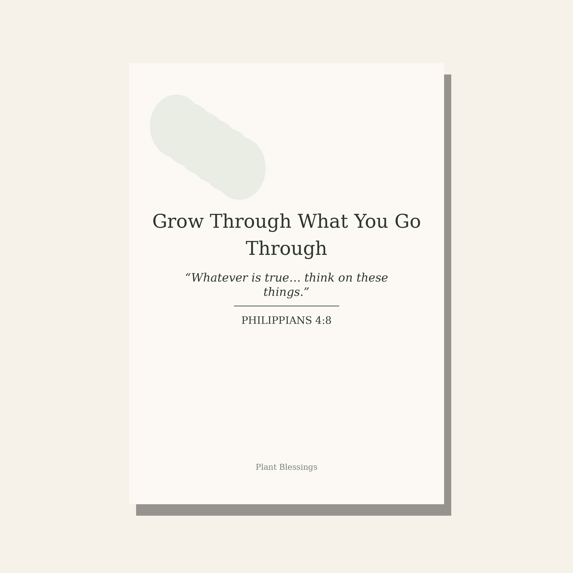 Plant Blessings – 7 Boutique Scripture Affirmation Cards (5x7 Printable Download)